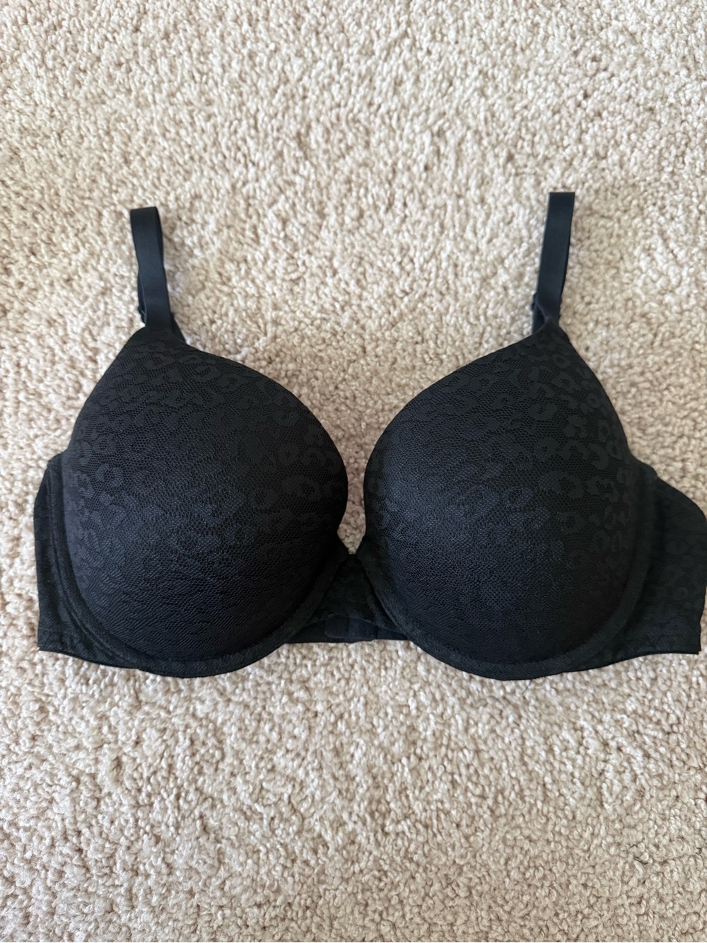 Victorias Secret Black Push-Up Bra